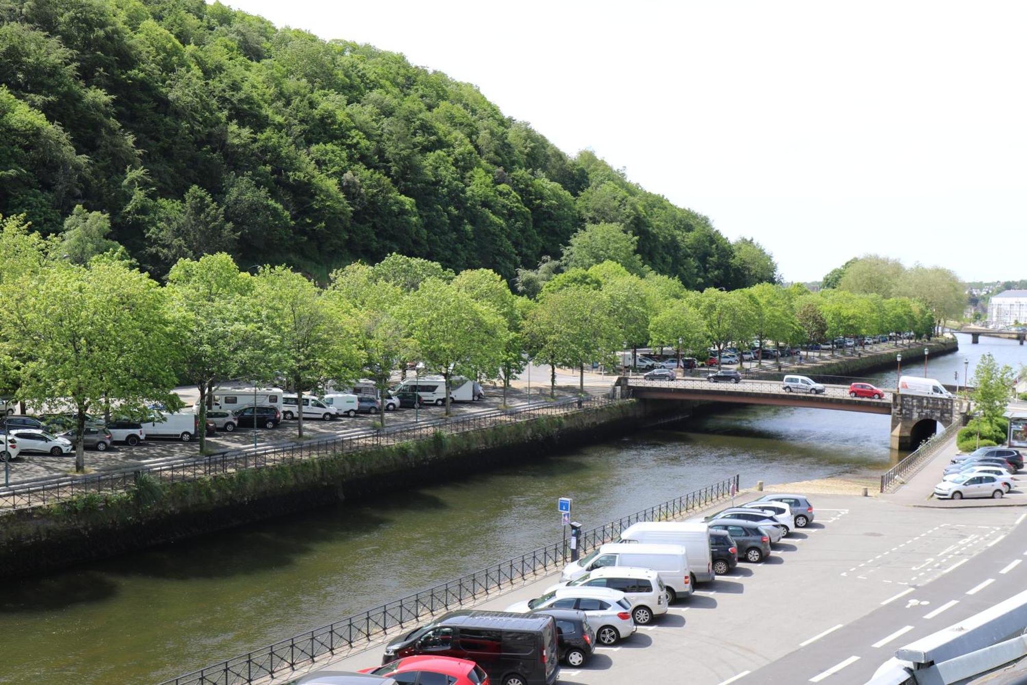 Ferienwohnung Les Rives De L'Odet, Vue Riviere Quimper Exterior foto